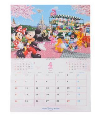 ミッキーマウスの16年壁掛けカレンダー ディズニーリゾート限定 ミッキー ミニー大好きブログ
